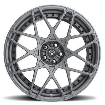 Alquiler de llantas personalizadas 1pc rueda forjada para Land Rover Ferrari Negro 18 19 pulgadas 5x112
