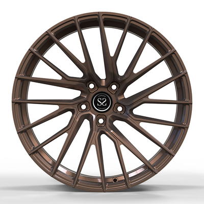 5x112 1 pieza de ruedas forjadas de bronce de satén personalizado 19 20 21 22 23 pulgadas en BMW G07 X7