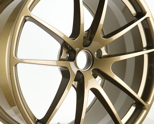 17 18 bordes de la rueda de la aleación del estilo 5x112 4x100 del hre del bronce de la aleación de 19 pulgadas para el coche de lujo