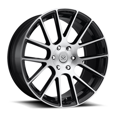 nuevo diseño 22&quot; borde de las ruedas de coche del torno de la rueda de la aleación de aluminio T6061