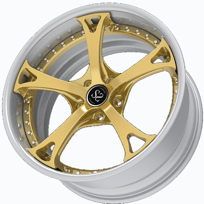el aluminio 5x112 5x120 de 20 bordes de la pulgada rueda para las ruedas forjadas resistentes del mercado de accesorios del coche