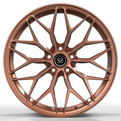 19 pulgadas 1-Pc de bronce forjaron las ruedas de la aleación para Audi B7 Rs4 5x112