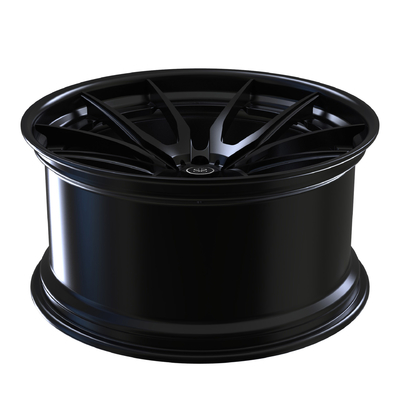 Audi Rs 6 pulgadas del Odm del negro brillante 17 forjó las ruedas