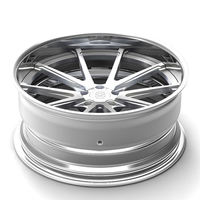 La aleación de aluminio rueda 21 pulgadas de Audi Rs 6 ruedas forjadas de dos piezas 5x112