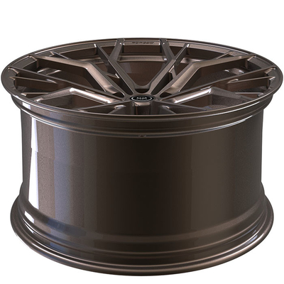 Matt Bronze 1-Piece forjó las ruedas 22 pulgadas de bordes de encargo para Auid RS5 5x112