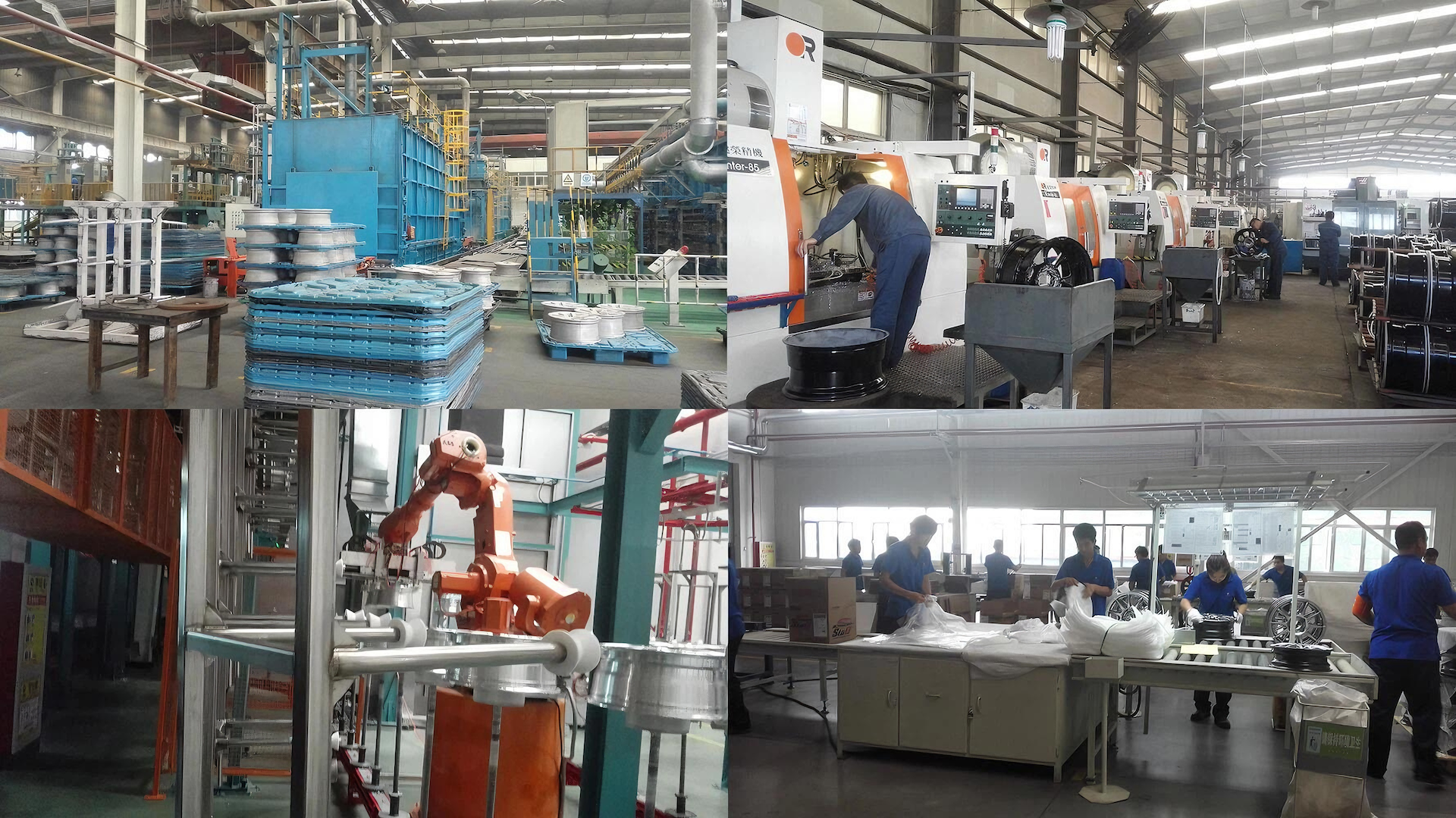 calidad 1 pedazo forjó las ruedas fábrica