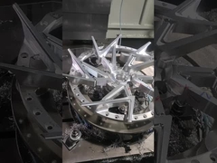 Porsche Matte Black Customized Design A6061 rueda de 1 pedazo para el coche de lujo