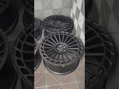 22x9.5 y 22x10.5 Satén Negro Cintas Forjadas a medida para Benz GLS 63