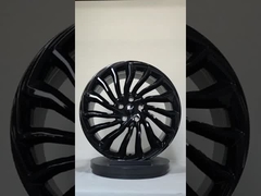 20x9.5 Twin Spokes Brillante Negro 1-PC Cinturones Forjados para Voyah
