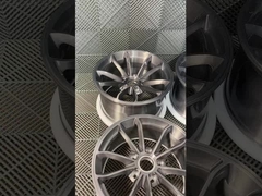 Llantas Forjadas Grises Cepilladas de 1 pieza