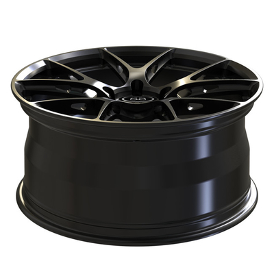 El negro del satén 1 pedazo forjó las ruedas que los discos de 19inch para Audi S5 Monoblock agujerean bordes de lujo