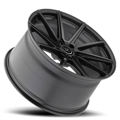 La aleación negra modifica la fábrica forjada aluminio de China para requisitos particulares del borde de las ruedas de coche