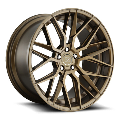 la rueda de bronce modificó bordes forjados offoad cóncavo de la rueda para requisitos particulares