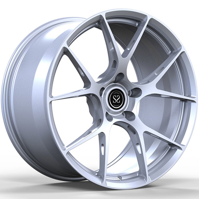 1 pedazo de 19x10 5x114.3 forjó las ruedas 45ET 5-Spoke Matt Silver Alloy Rims For que ES Lexus