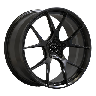 El negro habló 1 PC forjó las ruedas que 19inch escalonó para los bordes de lujo del coche de Audi S4