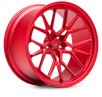 El caramelo M3 1 pedazo forjó el rayo leve rojo de la rueda de Monoblock para modificado para requisitos particulares