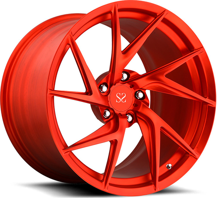 Los bordes modificados para requisitos particulares de la aleación del coche para Porsche 911 Turbo escalonaron 19x10 y 20x12
