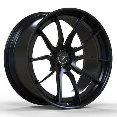 2 pedazos 20inch forjaron bordes de las ruedas que el disco habló el satén Matte For Audi RS6 del labio del barril