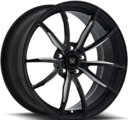 Monoblock 1 pedazo forjó las ruedas de los bordes para el bronce oscuro cóncavo de GT 19inch del mustango