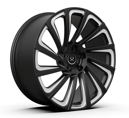 ruedas forjadas de la clase de Matte Black Milled Mercedes Benz G de los bordes de Monoblock de 23inch 23 x 11