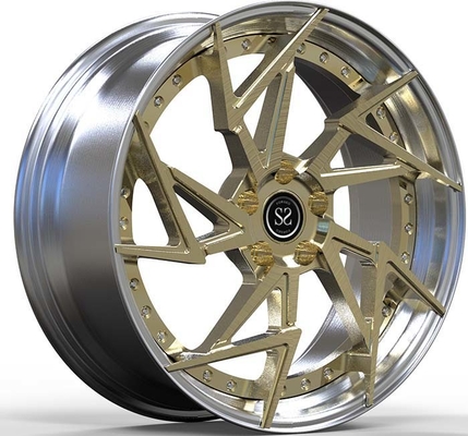 El labio 2PC de Polihsed forjó la aleación de aluminio bordea al silvicultor Sk Facelif 19x8 5x114.3 de Subaru