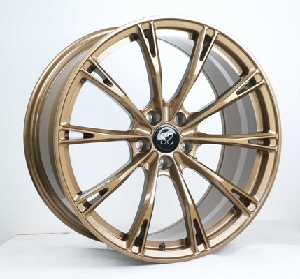 La pintura de bronce Monoblock forjó las ruedas para los bordes de encargo cóncavos de 1 pedazo de Audi A4