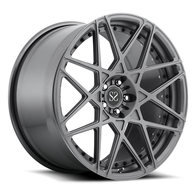 Alquiler de llantas personalizadas 1pc rueda forjada para Land Rover Ferrari Negro 18 19 pulgadas 5x112