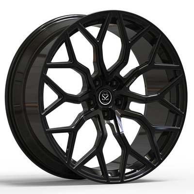 2021 Volkswagen Id.6 Crozz llantas personalizadas 19 20 Y 21.5x112 Tamaño de perno Satinado Negro