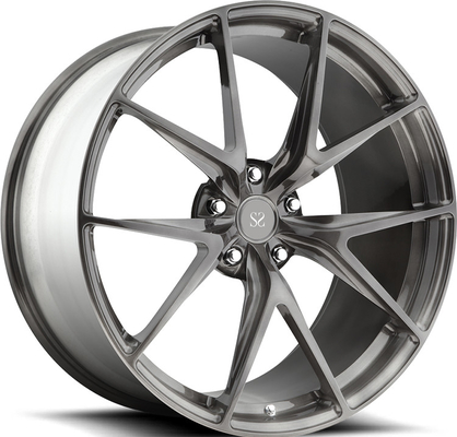 Para BMW M2 5x120 Plata de la máquina cara 18 19 20 21 22 pulgadas 1 PC de aleación forjada ruedas personalizadas
