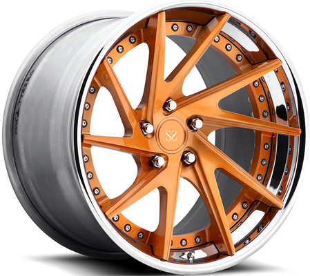 Para Rolls-Royce llantas pulidas 18 19 20 21 22 pulgadas 2 PC de aleación forjada ruedas personalizadas