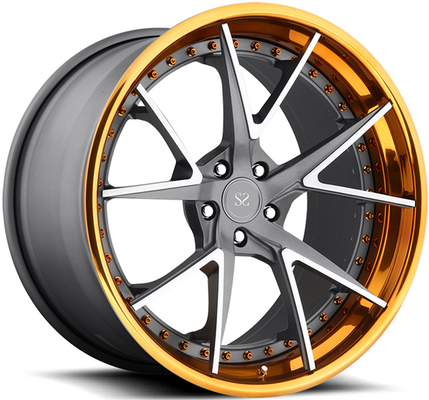 Cayman Rims 18 19 20 21 22 pulgadas 3-PC de aleación forjada ruedas personalizadas