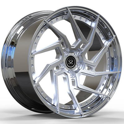 2020 Chevrolet Corvette C8 22x10.5 5x114.3 ET36 Forjado a medida con llantas de 2 PC