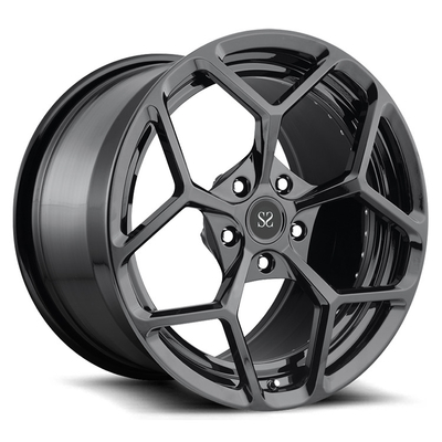 17 18 19 20 21 22 pulgadas Negro para Bentley Azul Ruedas 2-PC Forjado de aleación de anillos personalizados