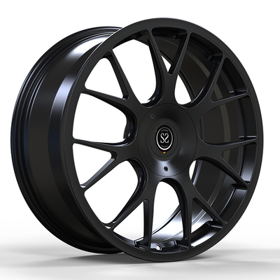 BMW X3M Competition 2020 año llantas forjadas a medida 22x10 y 22x11 Satín Negro