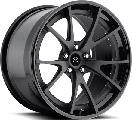 Barril negro para ruedas BMW X3m 22 pulgadas 2-PC Forjado de aleación de llantas personalizadas