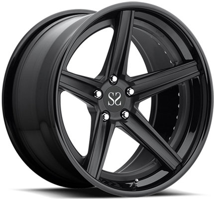 2-PC Forjado de aleación de rendimiento llantas 18 19 20 21 22 23 pulgadas Negro para las ruedas de Benz S65 Amg