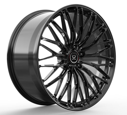 22x10.5 y 22x11 Luminoso Negro 1-PC Cinturones Forjados Para BMW X5