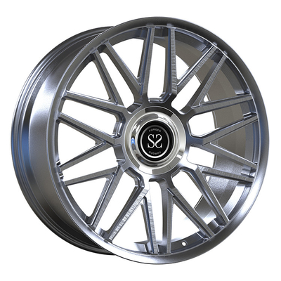 Ford Ranger 2024 21x10 1 pieza ruedas forjadas limpias cepillado con tapas flotantes