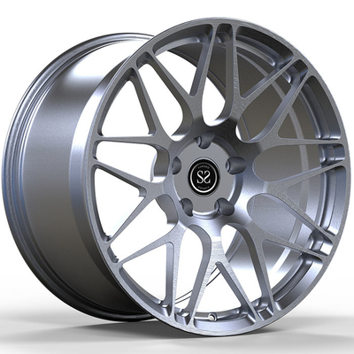 BMW M4 2022 personalizado 1 PC llantas forjadas grises cepillado 19x9 y 19x10