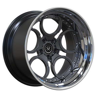 Nissan GTR Staggered 19 y 20 pulgadas 5x114.3 PCD Personalizado con llantas de aleación forjada de 2 PC