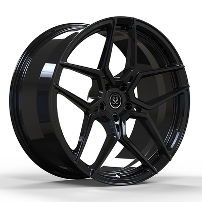 21x9.0 21x10 5x120 Ruedas forjadas Brillo Negro Para Tesla Modelo X