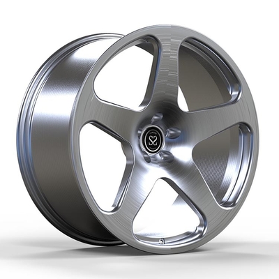 19x8.5 llantas forjadas de 1 pieza limpias y cepilladas para VW Caddy 2016