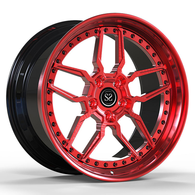 19x10 ET25/19x12ET20/5x114.3/60.1 2 piezas de ruedas forjadas Disco rojo personalizado para Toyota Supra