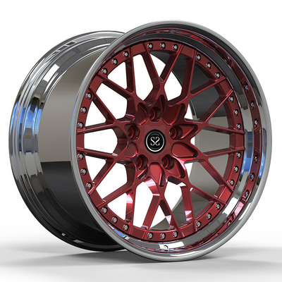 18x9.0 Ruedas forjadas personalizadas de 2 piezas para Opel Calibra Turbo 1993