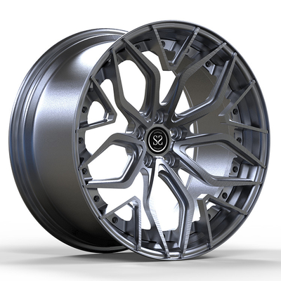 Dispositivos de metal de satén 18x9.5 y 18x10.5 Forjados a la medida con llantas de 2 PC para 2010 E92 M3