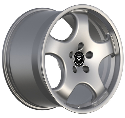 Porsche 991.1 turbo con llantas de plata 21x11.5 ET 49/5x130/71.6