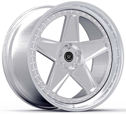 21x9ET32/22X12ET28/5x114.3/67.1 Cinturones de 3 PC cepillado para el Ferrari F8