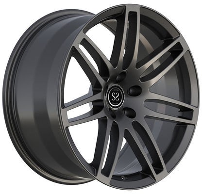 Audi RS 6 2017 Replica Style 1 pieza de ruedas forjadas en metal de arma 22x10.5 hecha de aleación de aluminio 6061 T6