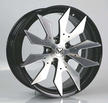 20x9.0ET25/20x10.5ET45/5x112/66.6 Cara Machinada Negra 1pc Ruedas Forjadas Para BMW G30 M550d 2025