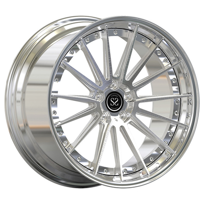 5-130 Bolt Pattern Custom 2PC ruedas forjadas 22x10 / 22x11.5 para Porsche Cayenne